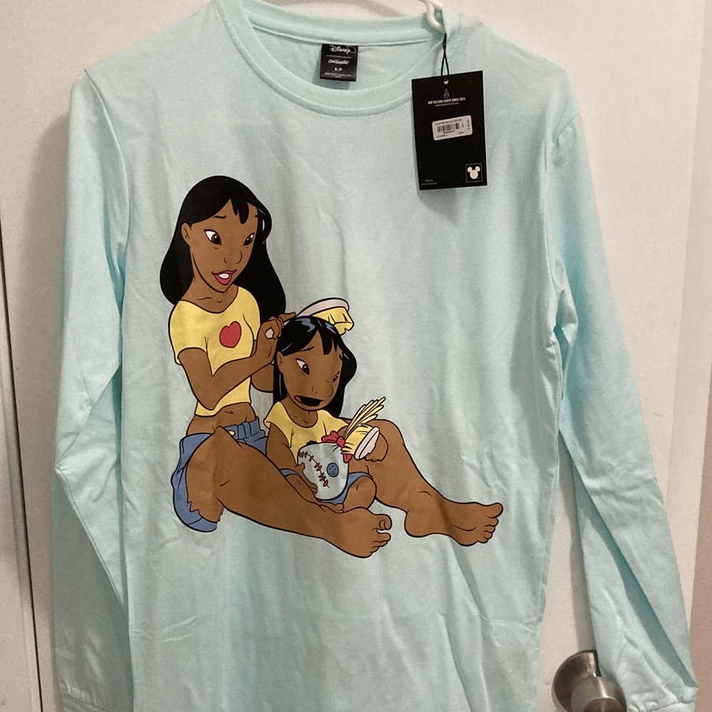 Disney Cakeworthy Lilo & Stitch Family Long Sleeve Shirt